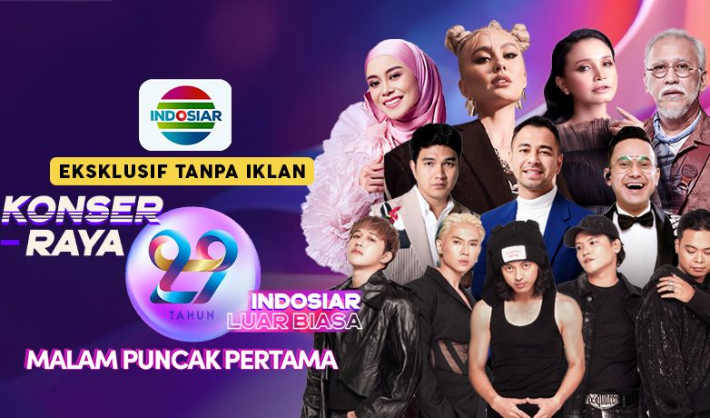 Saksikan Malam Puncak HUT Indosiar ke-29 di Indosiar dan Vidio