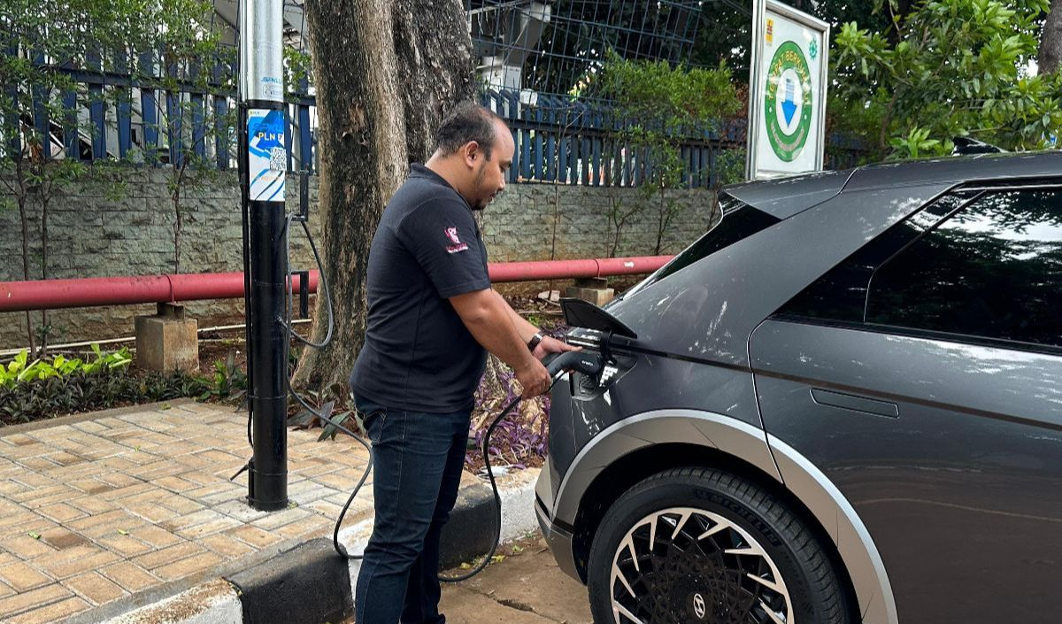 EV Charger dari Tiang Listrik