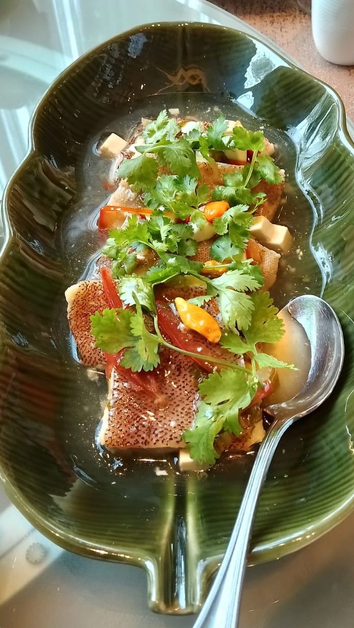 Ikan Kukus Saus Teochew