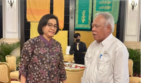 Sri Mulyani dan Basuki