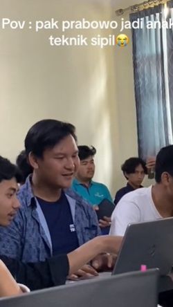 Rupanya ia adalah mahasiswa Teknik Sipil di Institut Teknologi Garut (ITG)