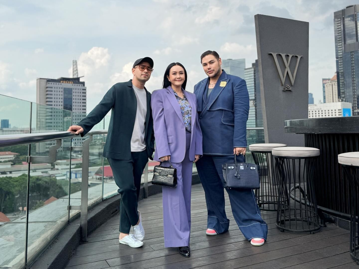 Gaya Elegan Atiek Nur Wahyuni Bos Tv Bareng Raffi Ahmad Dan Ivan