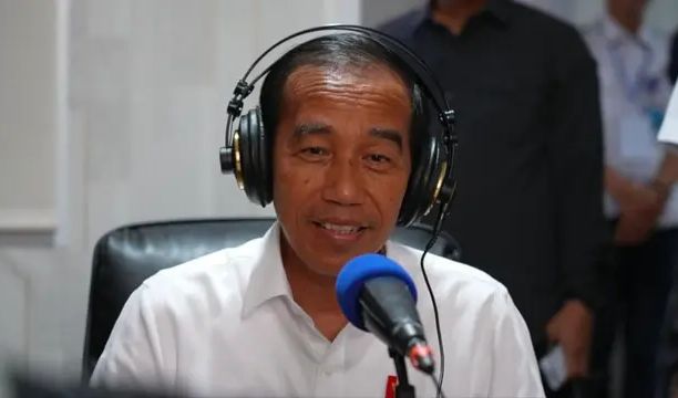Jokowi Siaran Perdana
