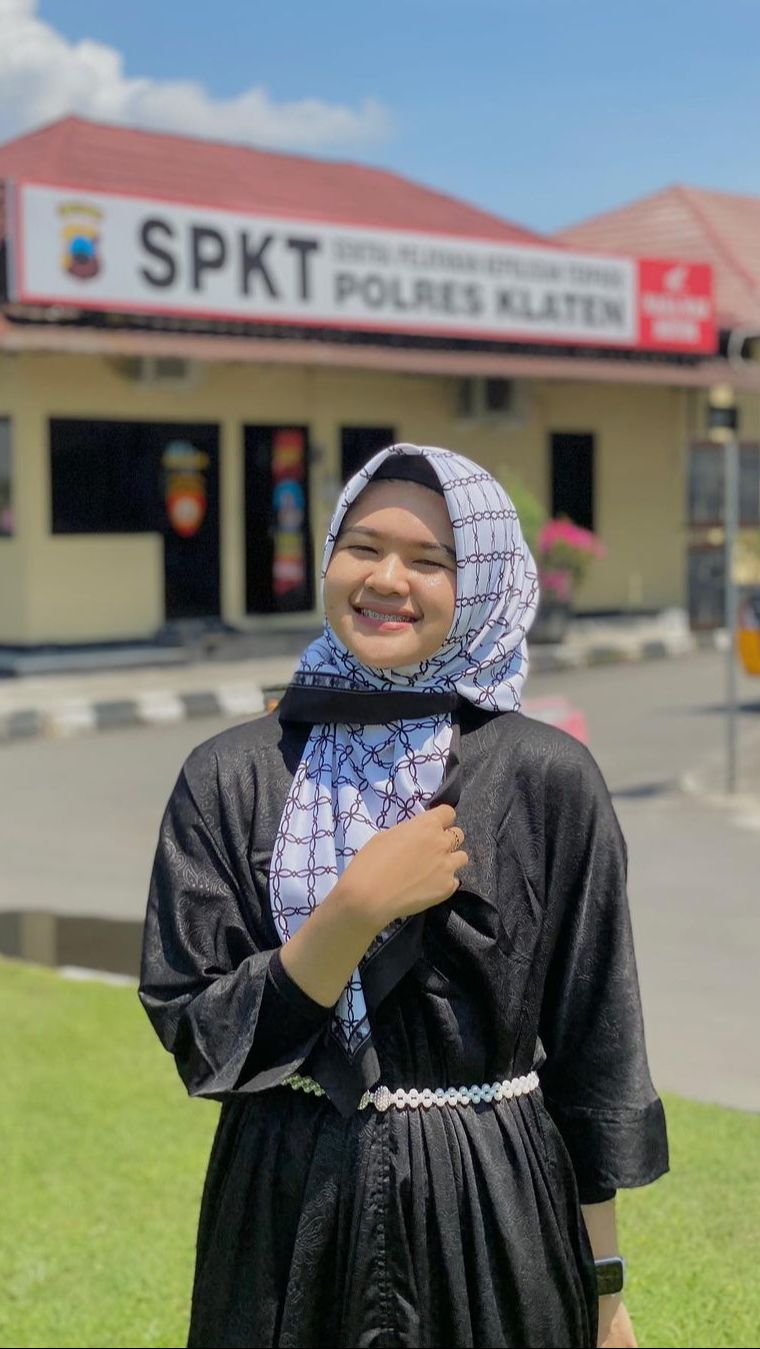 PotretIpda Febryanti Mulyadi Polwan Termuda Berusia 23 Tahun
