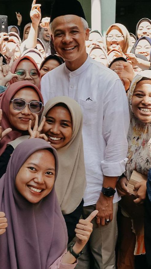 Ganjar Ceritakan Perjuangan Masa Sulit ke Santri: Hidup Gak Bisa Instan, Kecuali Kamu Anak Siapa