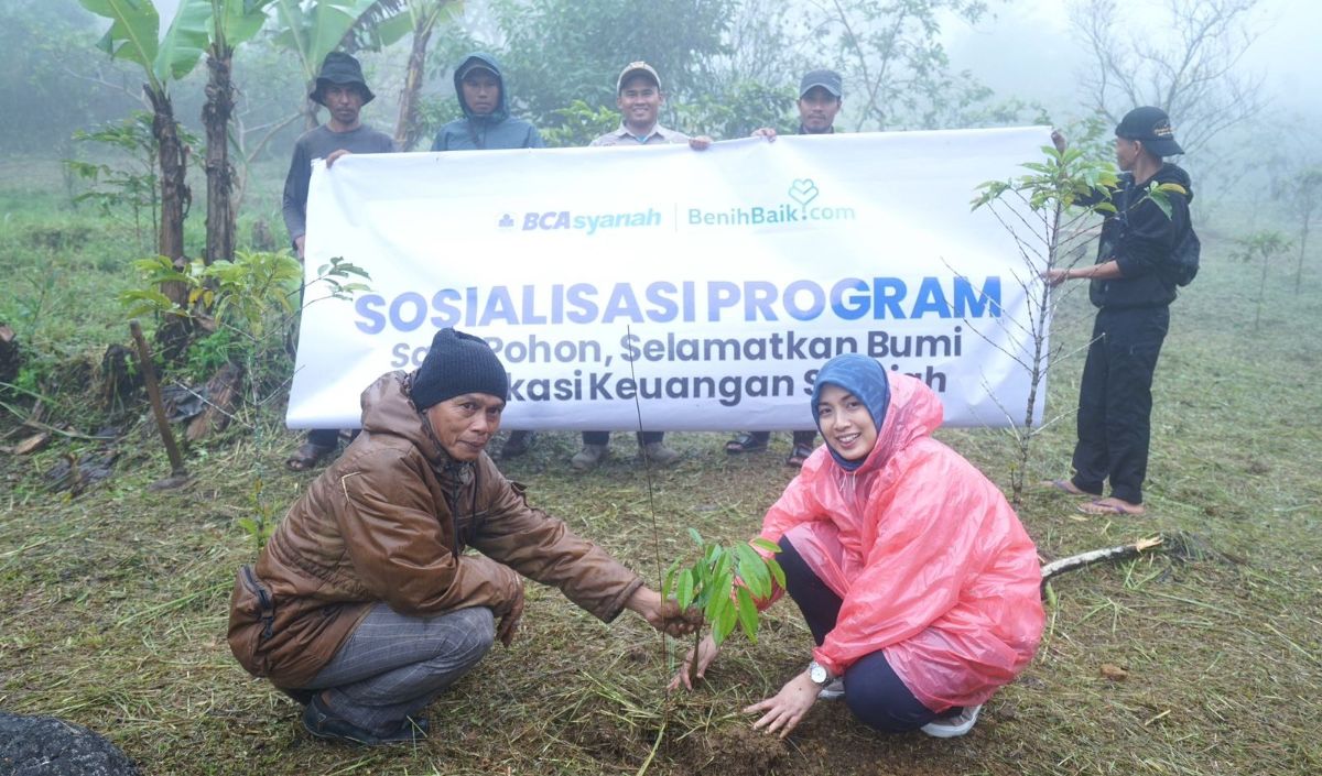Penanaman Bibit Pohon Durian