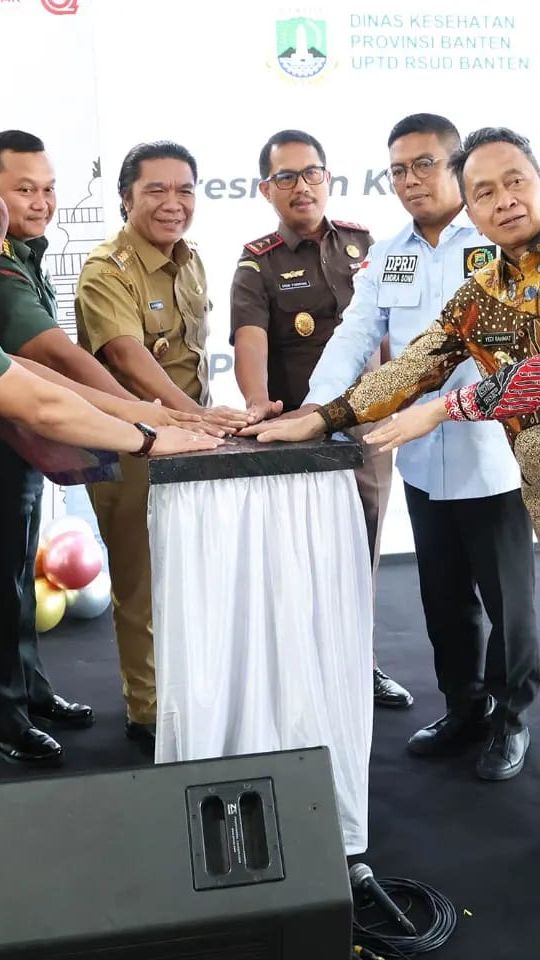 Al Muktabar Resmikan Penunjang Layanan dan Teaching Hospital RSUD Banten