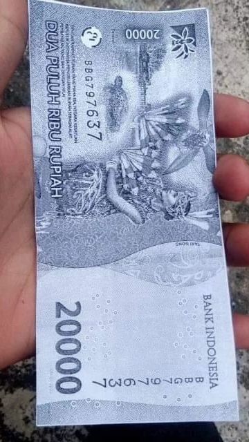 Viral Fotokopi Uang Kertas Rp20.000, Begini Tanggapan Bank Indonesia