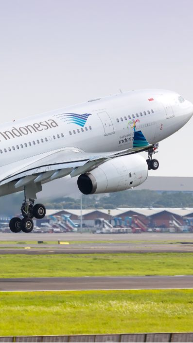 Garuda Indonesia Jadi Maskapai Paling Tepat Waktu di Dunia