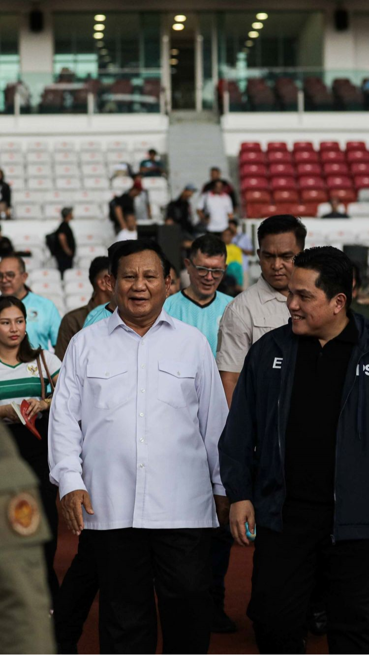 Erick Thohir Unggah Momen Prabowo Simak Anies-Ganjar Beri Skor Kemhan, Ekspresinya Jadi Sorotan