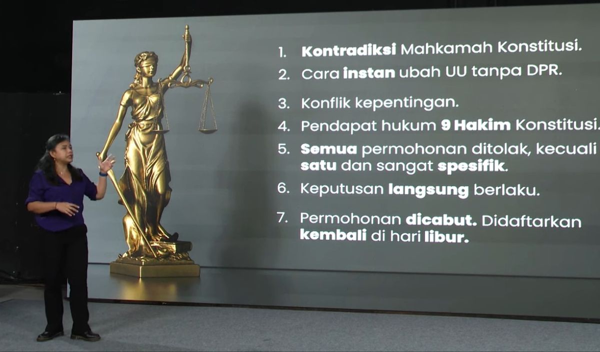 Ada saatnya kita menjadi pendukung capres-cawapres, tetapi hari ini saya ingin mengajak setiap orang untuk menonton film ini sebagai warga negara,