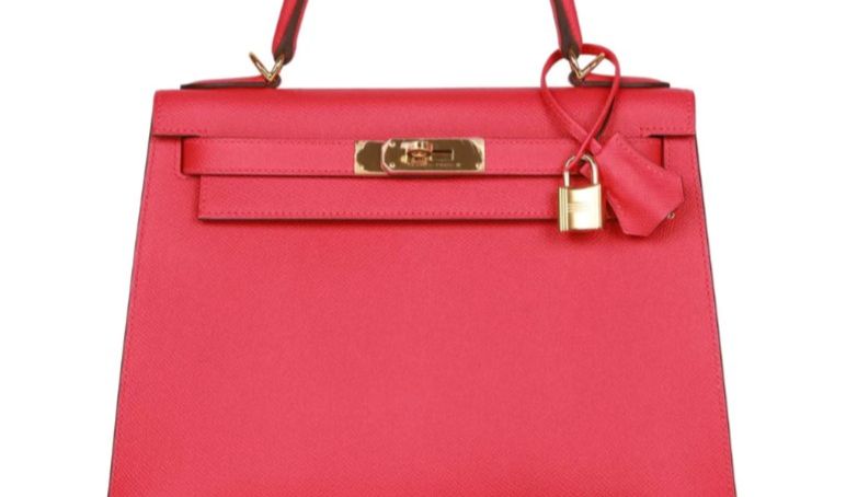 Hermes Kelly Sellier 28 Rose
