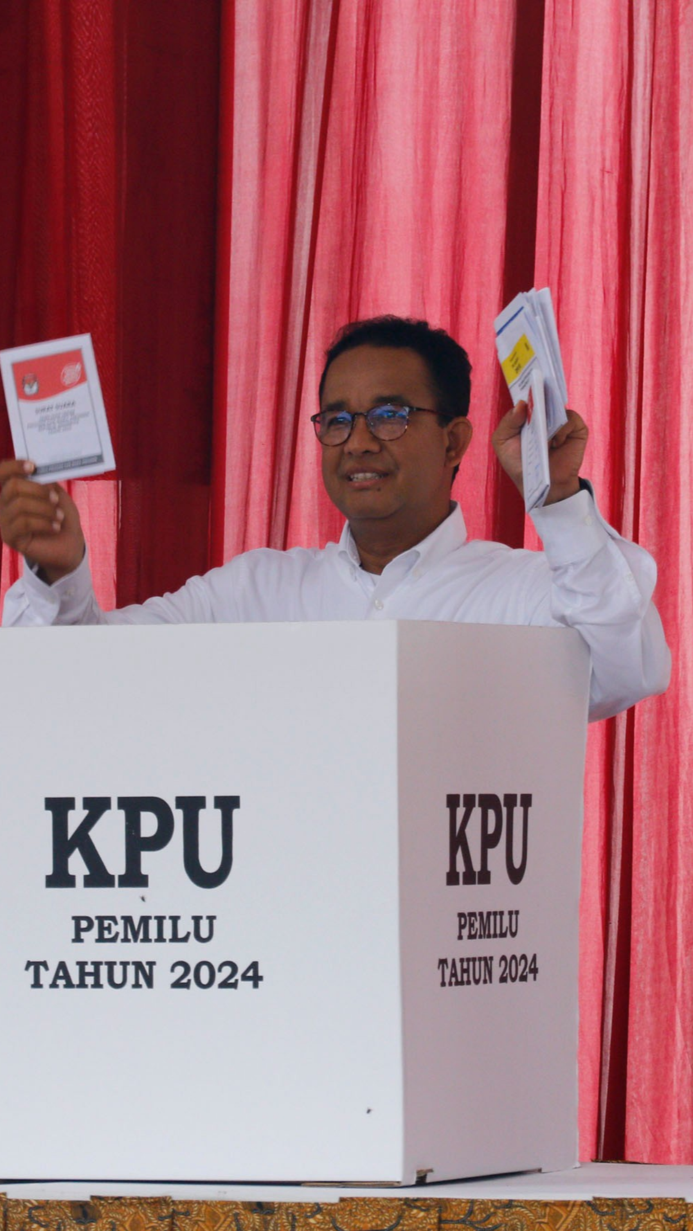Prabowo-Gibran Menang Versi Quick Count, Anies: Kita Lihat Dulu