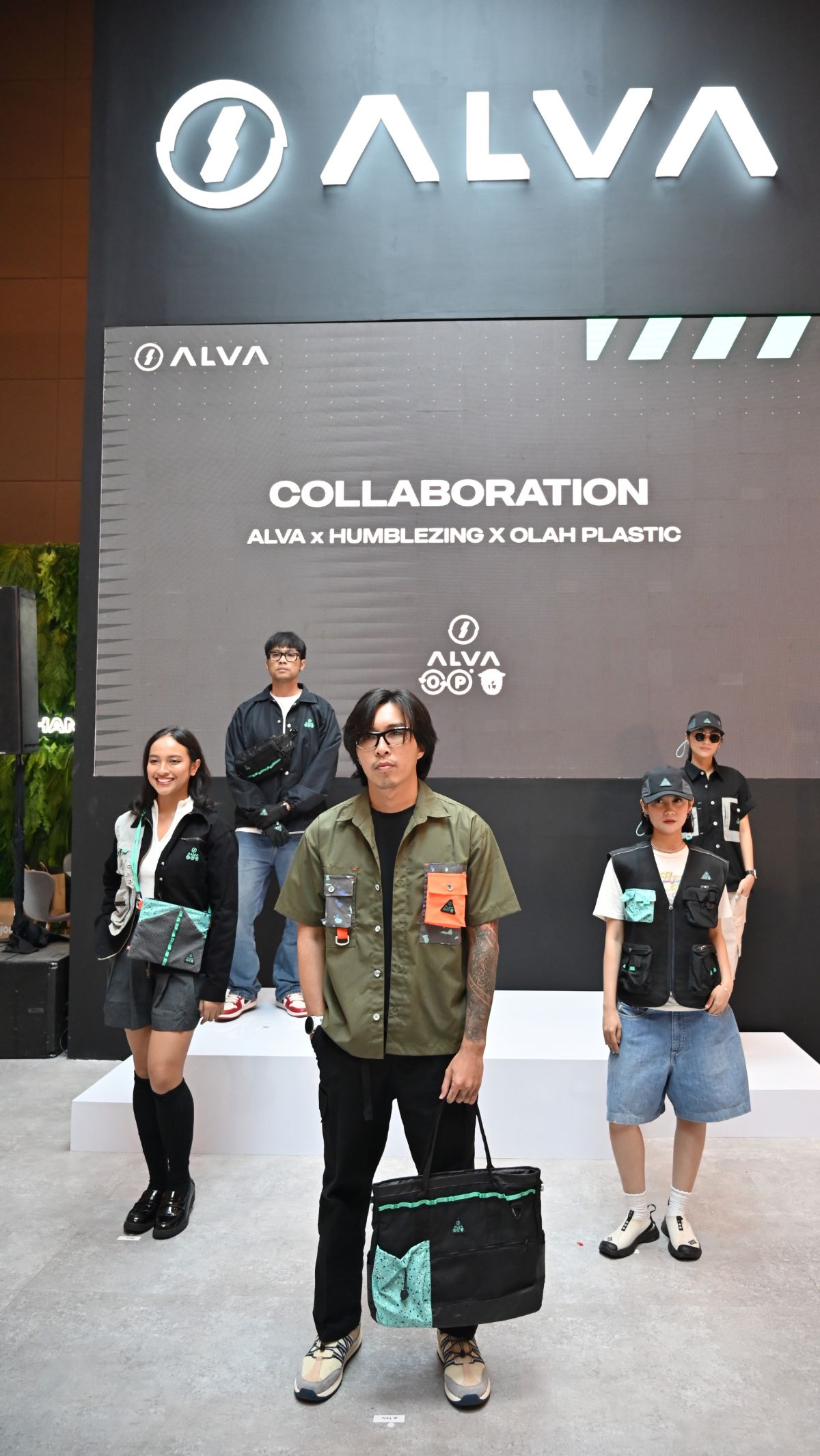 ALVA Luncurkan Produk Apparel Ramah Lingkungan Berkolaborasi dengan Humblezing dan Olah Plastic