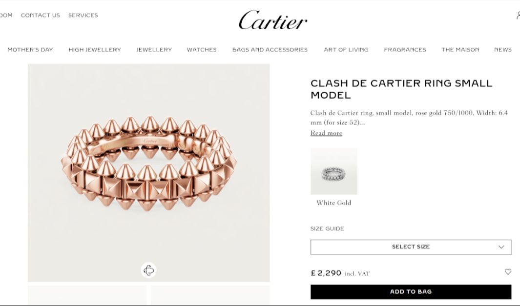 Cartier Clash De Cartier Ring
