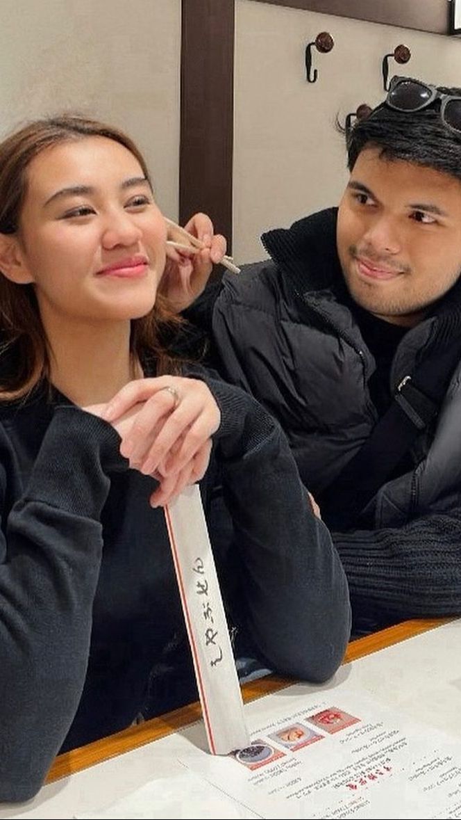 Potret Aaliyah Massaid Liburan Bareng Thariq Halilintar ke Jepang