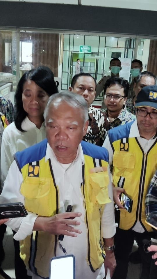 Pesan Menteri Basuki ke Anak Buah Soal Pilih Presiden:Enggak Ada Kode-Kodean, Kodenya Cuma I Love You All Saja