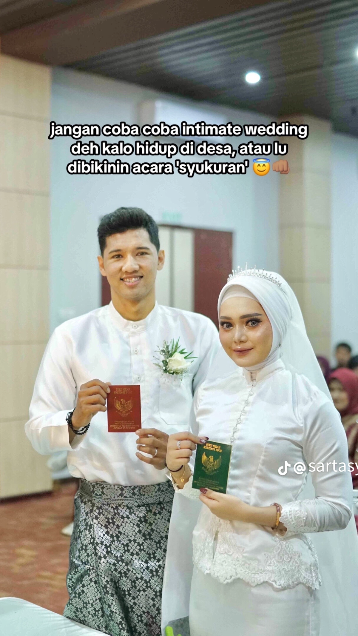Cerita Pasangan Diprank Keluarganya, Niat Intimate Wedding Malah Dua Kali Resepsi