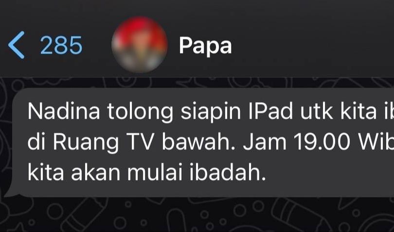 Sosok Ayah Taat Ibadah