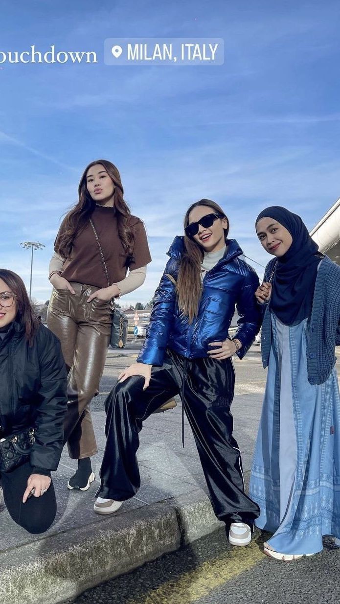 10 Gaya Ootd Ria Ricis Disebut Kebanting dengan Artis Lain Saat Liburan Bareng ke Eropa
