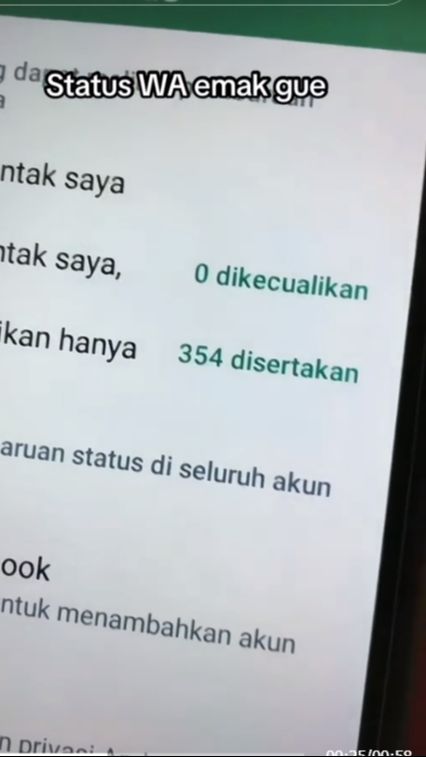 Momen Lucu Ibu Ketahuan Sembunyikan Status dari Anaknya, Ternyata Begini Isinya