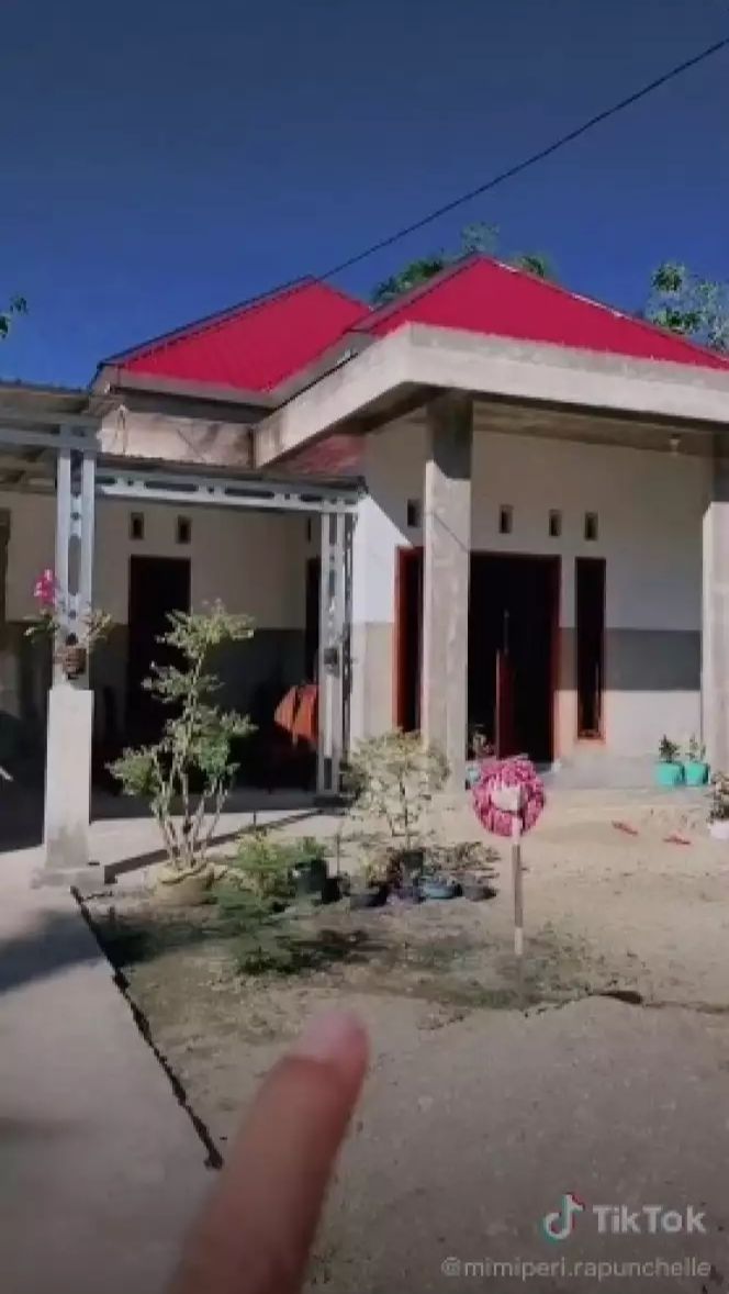 Penampakan rumah baru Mimi Peri hasil kerja kerasnya sebagai konten kreator.