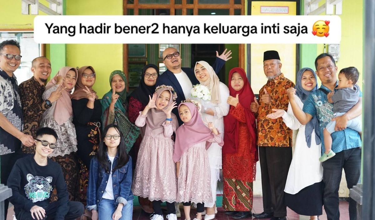 Pernikahan Sederhana tapi Full Privasi