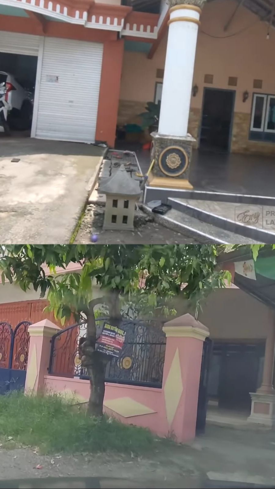 Beginilah penampakan rumah Happy Asmara dan Gilga Sahid