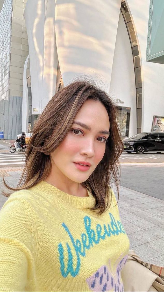 Makin Cantik dan Glowing, 8 Potret Shandy Aulia saat Liburan ke Korea Selatan