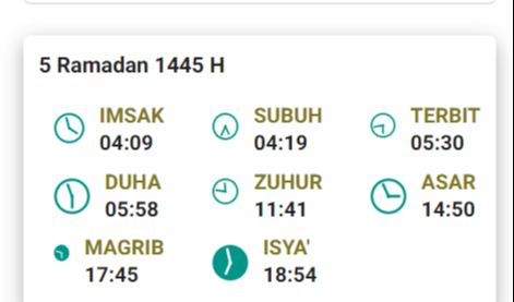 Jadwal ImsakiyahSurabaya