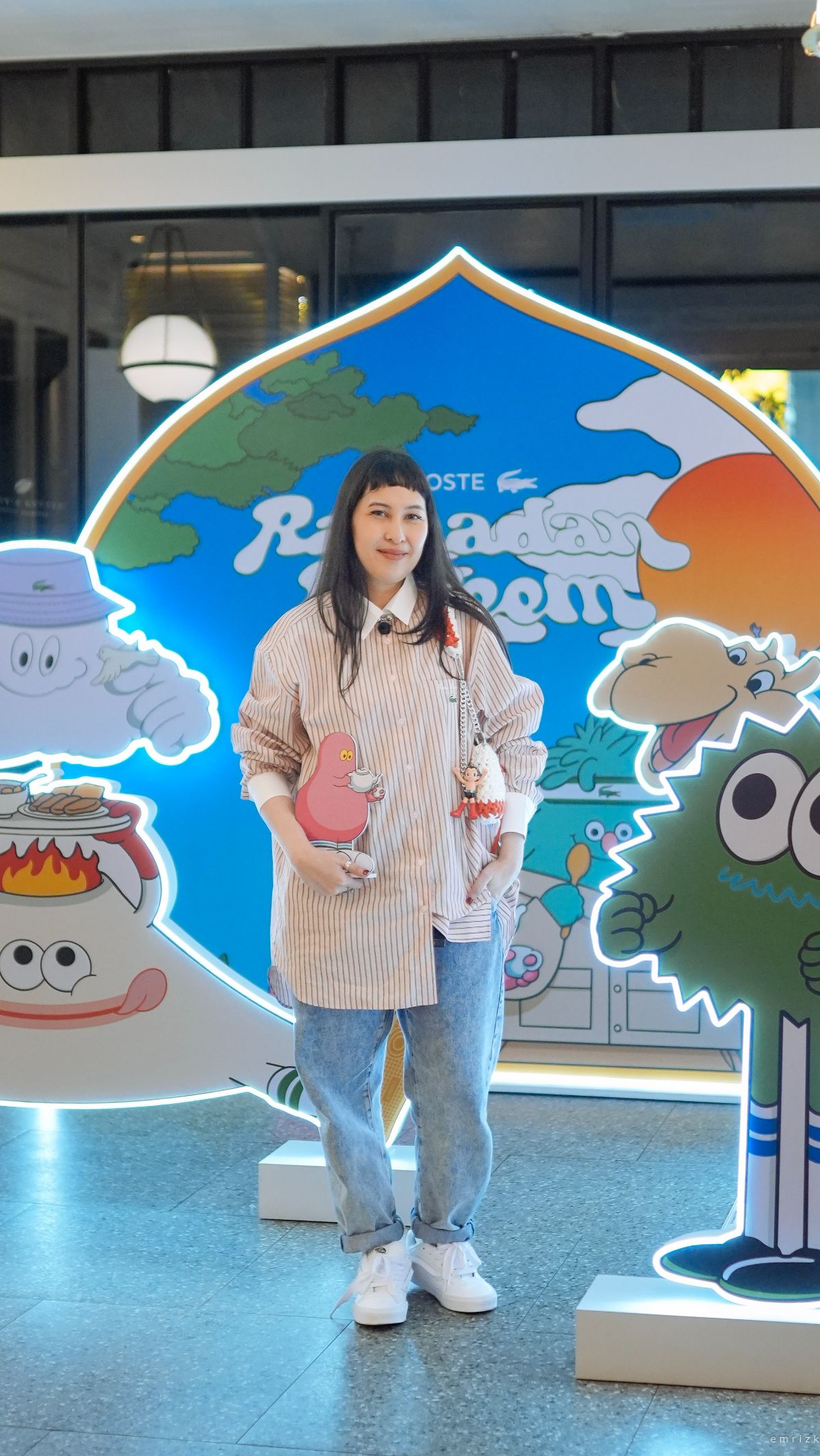 Kolaborasi Playful Ykha Amelz dan Lacoste Ramaikan Momen Ramadan 2024