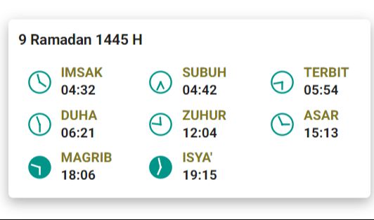 Waktu Imsak Jakarta