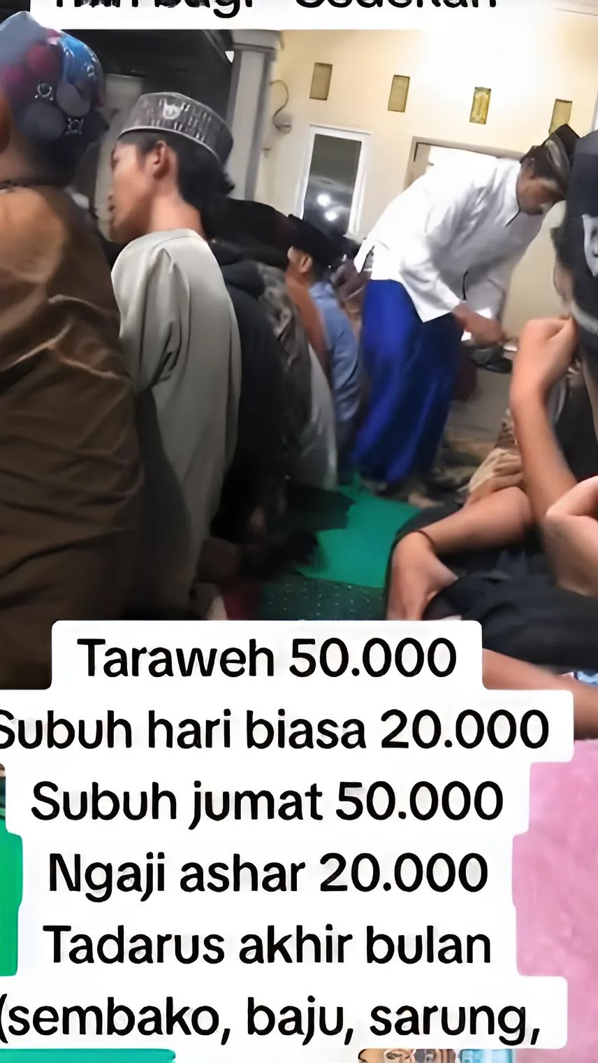 Viral Tarawih di Masjid Dapat Uang Rp50 Ribu, Pemberi Ternyata Pengusaha di Malang, Ini Sosoknya