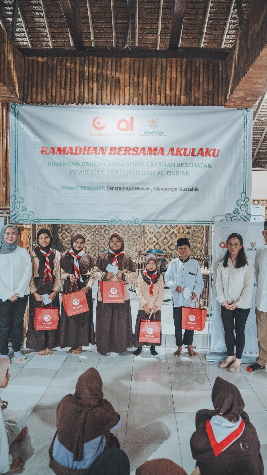 Akulaku dan BAZNAS RI Berbagi Berkah Ramadan dengan Merangkul Anak-Anak Pemulung