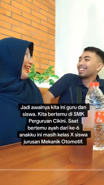 Guru Bercanda Ingin Punya Anak Mirip Murid yang Diabsensi, Ucapan Terwujud Saat Si Siswa Jadi Suaminya