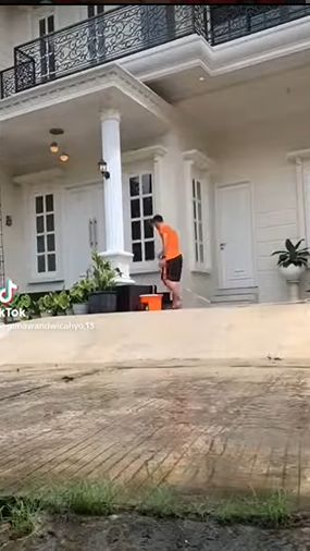 Beginilah potret rumah mewah Gunawan Dwi Cahyo yang berada di Jepara, Jawa Tengah