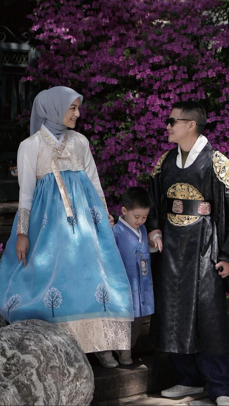 Potret Keluarga Citra Kirana Liburan di Korsel, Mintaa Maaf Bikin Rempong Rezky Aditya jadi Raja