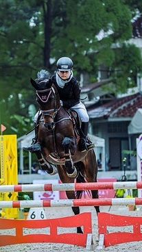 Ia sudah mengantongi sejumlah gelar juara bergengsi seperti The Jakarta Horse Show Jumping 2023