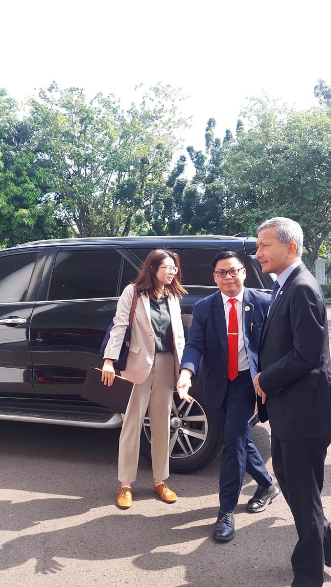 Menlu Singapura Temui Jokowi di Istana, Bahas Hal Penting Ini