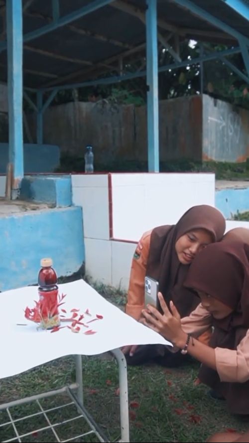 Modal HP Kentang, Foto Produk Karya Siswa Ini Hasilnya bak Iklan di TV