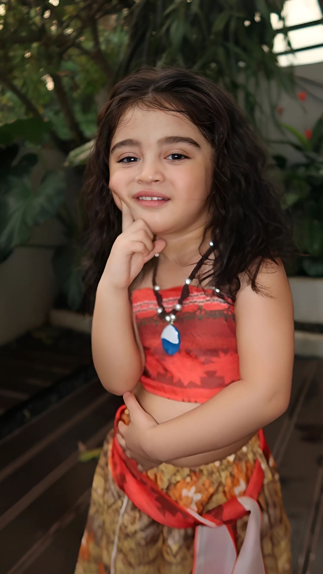 Deretan Pose Cute Guzel, Putri Ali Syakieb dan Margin, Saat Jadi Disney Princess