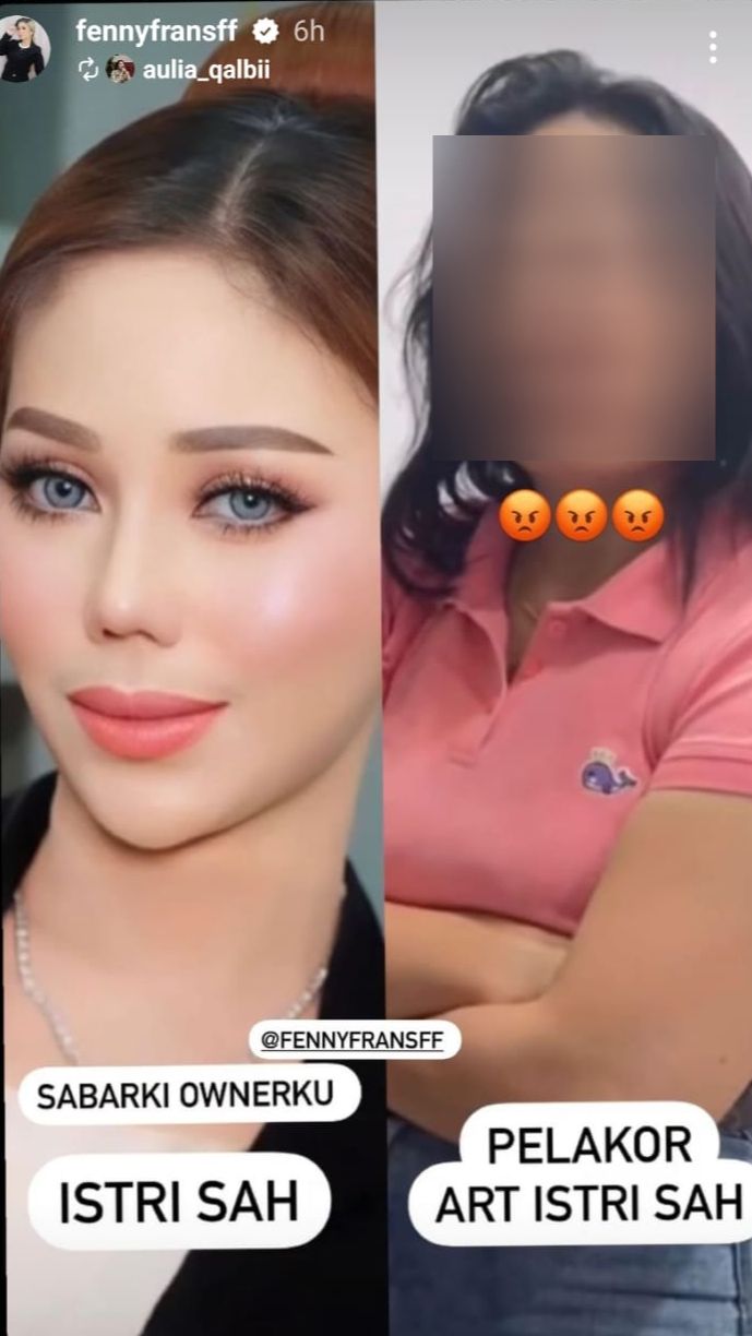 Wajah Fenny Frans Crazy Rich Makassar Dibandingkan dengan ART Selingkuhan Suami: Bening Vs Aura Maghrib