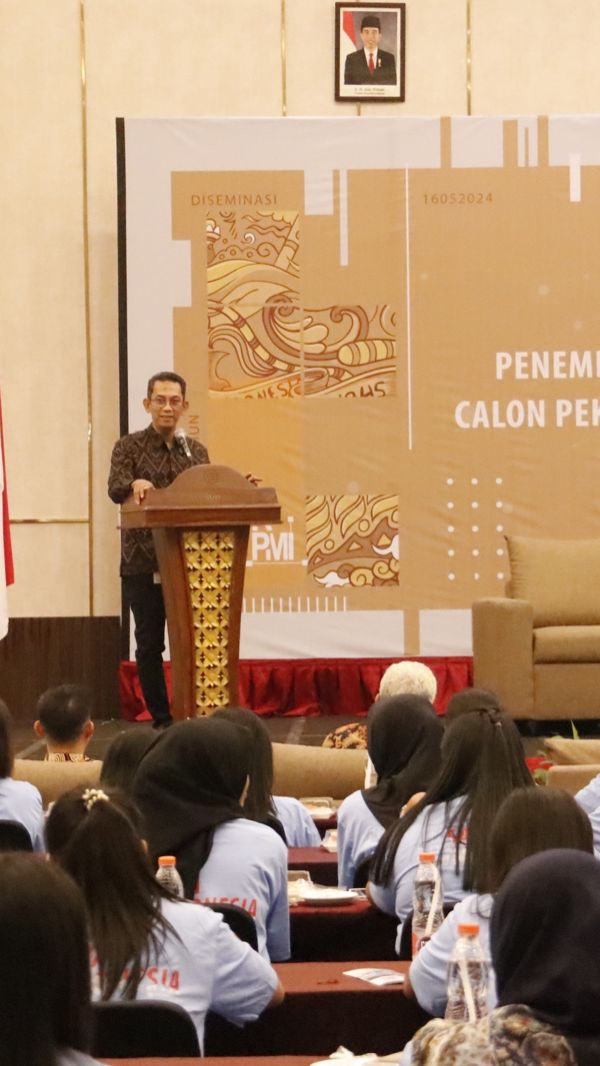 Beri Pembekalan ke 250 Calon PMI, Kemnaker Ingatkan Kompetensi Bikin Posisi Tawar Tinggi