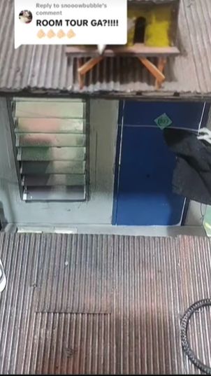 Beginilah penampakan rumah dua lantai yang viral di media sosial