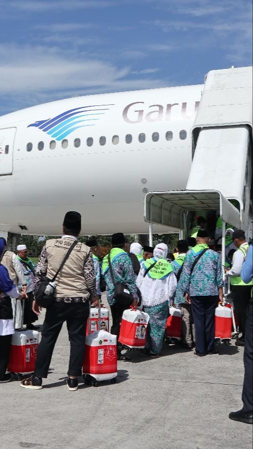 Efek Domino Mesin Pesawat Rusak, Keberangkatan Jemaah Haji Delay 17 Jam