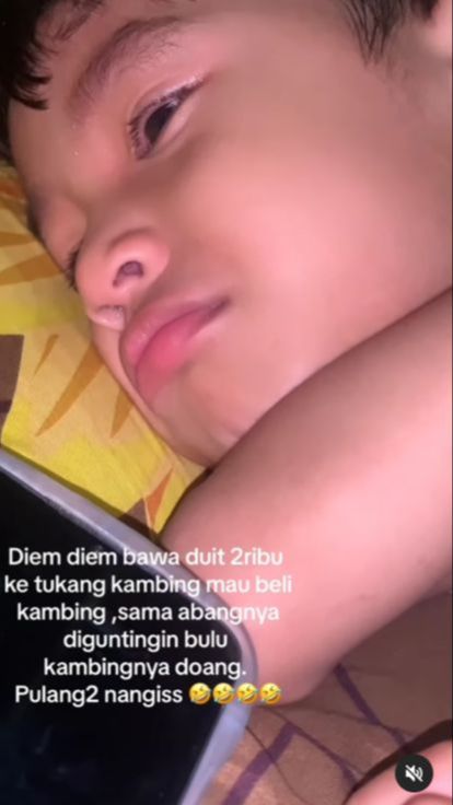Bocah Niat Beli Kambing Kurban Bawa Uang Rp2 Ribu, Akhirnya Pulang Bawa Ini