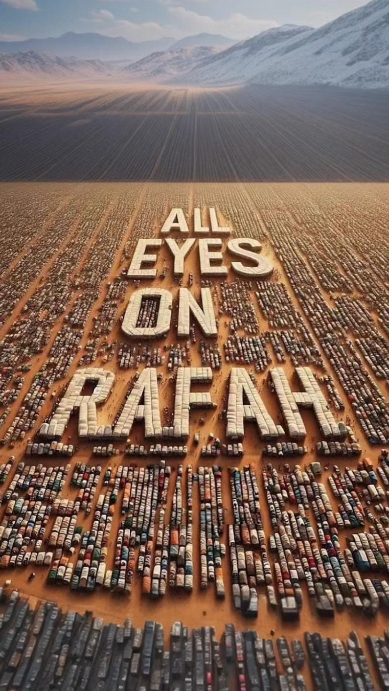 Ramai di Medsos, Ini Arti 'All Eyes On Rafah' dan Penjelasannya