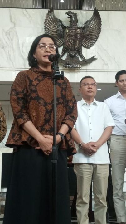 Tim Sinkronisasi Prabowo-Gibran Sambangi Sri Mulyani, Bahas Apa?