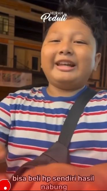 Kabar Terbaru Fhio Bocah Penjual Snack, Dulu Viral Jualan Makaroni Keliling Kini Meninggal Dunia Usai Kecelakaan Sepulang Berdagang