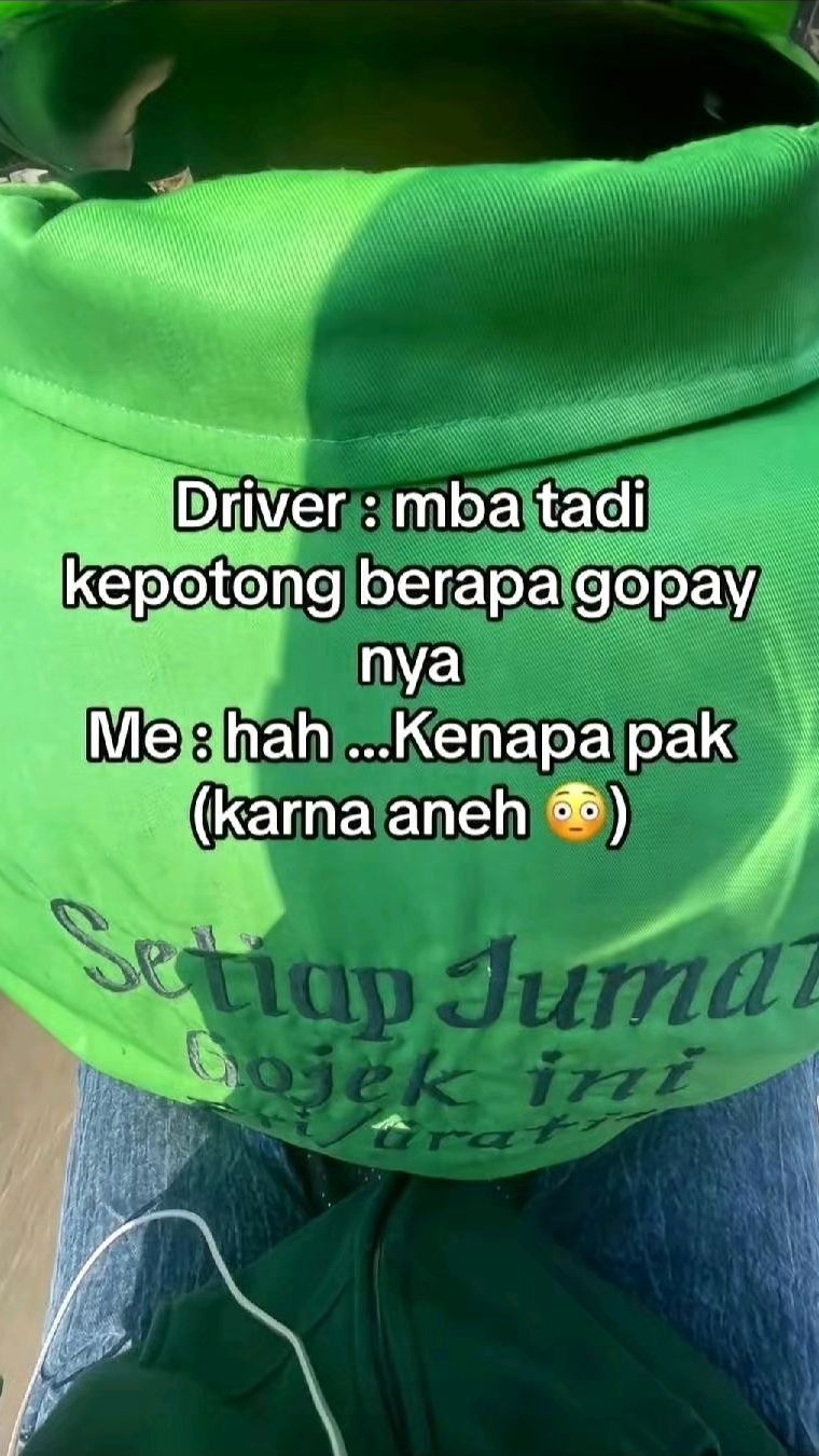 Cerita Wanita Terkejut Ongkos Dikembalikan Driver Ojol, Alasannya Bikin Haru